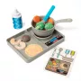Melissa & Doug Simmer & Stir Stovetop Play Set ar Water WOW! Krāsu atklāšanas rotaļu ēdienu pirmsskolas rotaļlieta vecumam no 3 gadiem