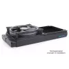 Dzesēšanas sistēma Alphacool 24831 Silikona Melns 14cm Ventilators