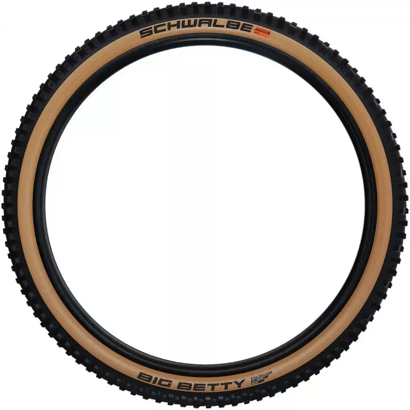 Velosipēda riepa Schwalbe Big Betty Super Gravity 27,5 collas (62-584) melna/brūna
