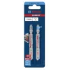 Finierzāģa asmens Bosch T128BHM Carbide 2 gab. laminātam PVC