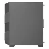 PC Midi Tower korpuss XILENCE Performance A+ BREEZE II — melns, rūdīts stikls, atbalsta ATX/Micro‑ATX/Mini‑ITX, 3x140 mm priekšā, 1x120 mm aizmugurē