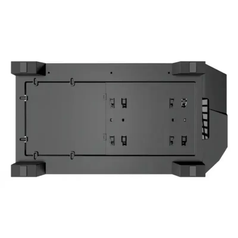 PC Midi Tower korpuss XILENCE Performance A+ BREEZE II — melns, rūdīts stikls, atbalsta ATX/Micro‑ATX/Mini‑ITX, 3x140 mm priekšā, 1x120 mm aizmugurē