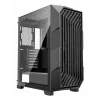 PC Midi Tower korpuss XILENCE Performance A+ BREEZE II — melns, rūdīts stikls, atbalsta ATX/Micro‑ATX/Mini‑ITX, 3x140 mm priekšā, 1x120 mm aizmugurē