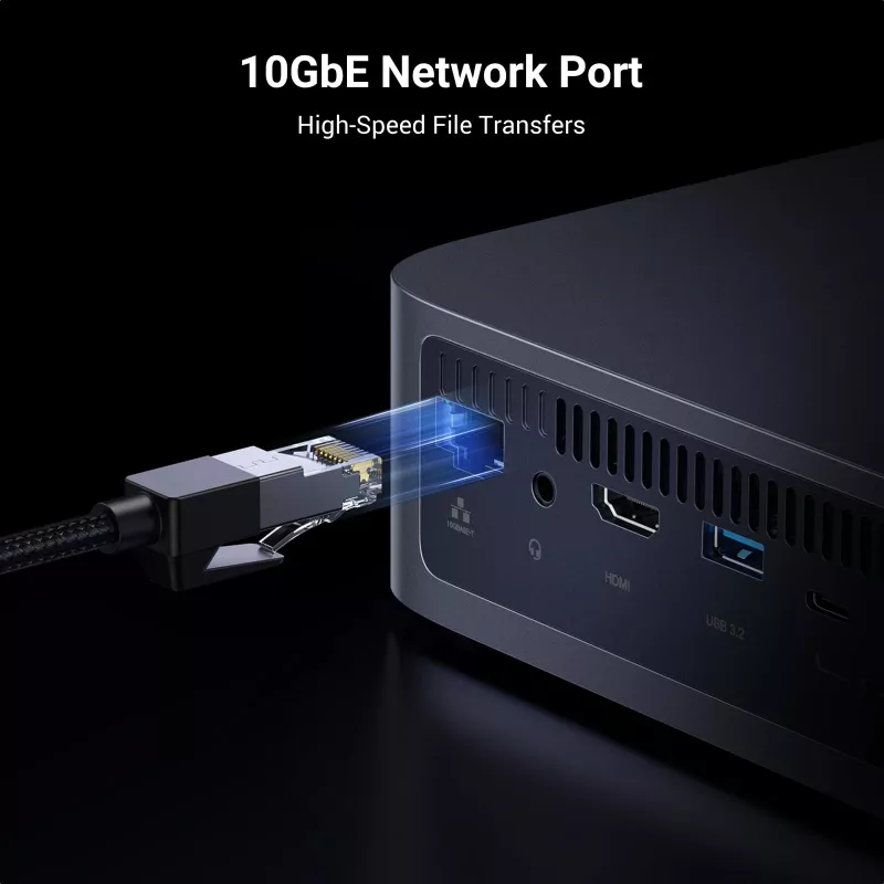 Ugreen DXP480T Plus NAS Desktop Intel® Core™ i5 8 GB DDR5 pelēks