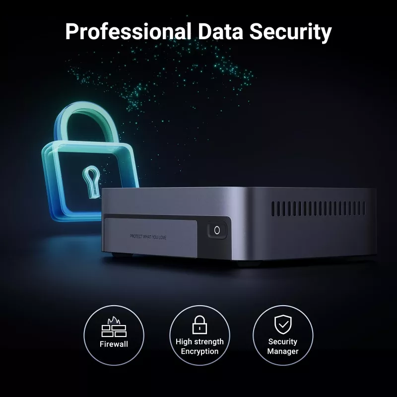 Ugreen DXP480T Plus NAS Desktop Intel® Core™ i5 8 GB DDR5 pelēks