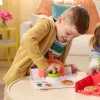 Kinetic Sand, SquishPizza Rising Pizza Oven Playset, radošas Lieldienu dāvanas, ietver 1lb formējamās rotaļu smiltis un 5 rīkus, rotaļlietu pārtikas mākslas un amatniecības komplekts bērniem