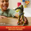 Action Figure Superman Hammer of Boravia 6-inch, filmas stils, ietver 2 aksesuārus, zelta/pelēkā krāsā