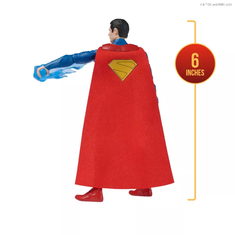 DC Comics, SUPERMAN Epic Strike darbības figūra, 6 collas augsta, autentisks filmas stils, ietver 2 piederumus, rotaļlietas zēniem un meitenēm no 4 gadu vecuma