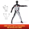 DC Comics, SUPERMAN, Mr. Terrific, Epic Strike Action Figure, 15 cm gara, autentisks filmas stils, 2 piederumi, rotaļlietas zēniem un meitenēm no 4 gadu vecuma