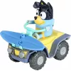 Moose Toys Bluey S9 figūriņas un transportlīdzekļa komplekts Pludmales kvadracikls ar Bandit