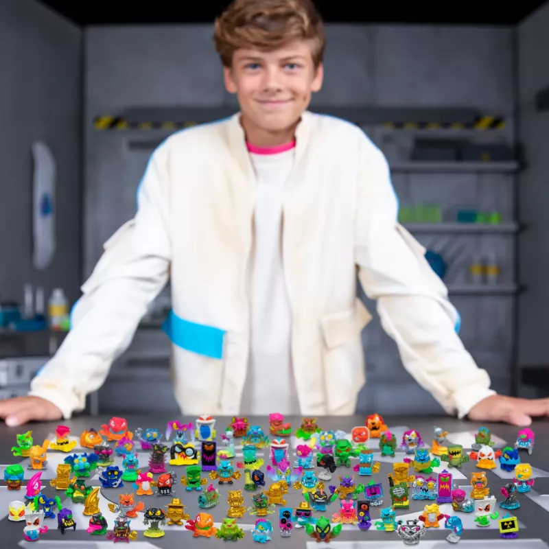 Moose Toys MrBeast Lab Swarms II Atomic 12-pack, 5 gadi, Daudzkrāsains