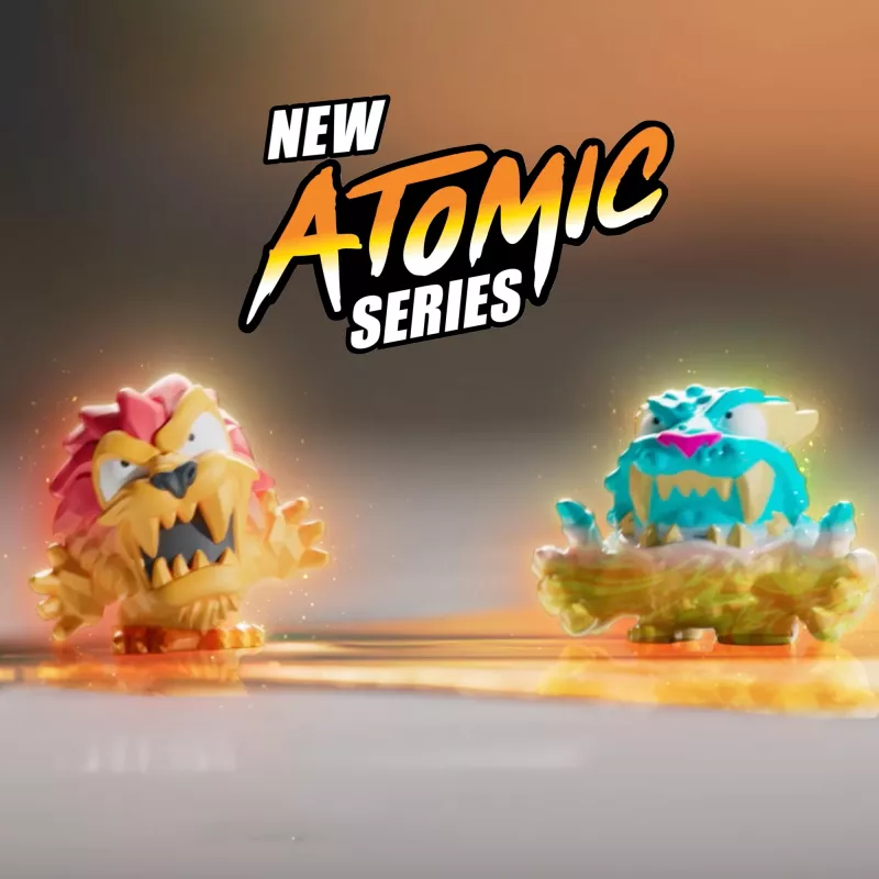 Moose Toys MrBeast Lab Swarms II Atomic 12-pack, 5 gadi, Daudzkrāsains