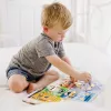 Melissa & Doug MDT MSK Latches Board Display GML, 3 gadi, koka, daudzkrāsains