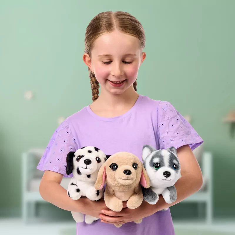 Moose Toys Little Live Pets My Really Real Puppy Mini's - Zelta retrīveru kucēns Badejs