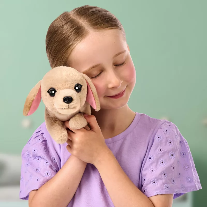 Moose Toys Little Live Pets My Really Real Puppy Mini's - Zelta retrīveru kucēns Badejs