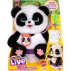 Moose Toys Little Live Pets My Baby Panda Chuchu, rotaļlietu panda, 4 gadi, interaktīva, skanoša, AA