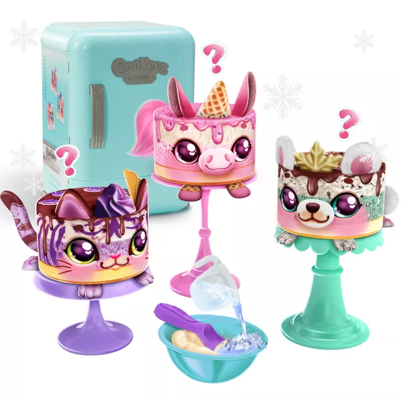 Moose Toys Cookeez Makery Freezy Cakez, zēnam/meitenei, 5 gadi, skaņas efekts