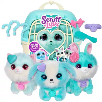 Scruff-a-Luvs Pet Scruffs viena paka Blue Plush Toy