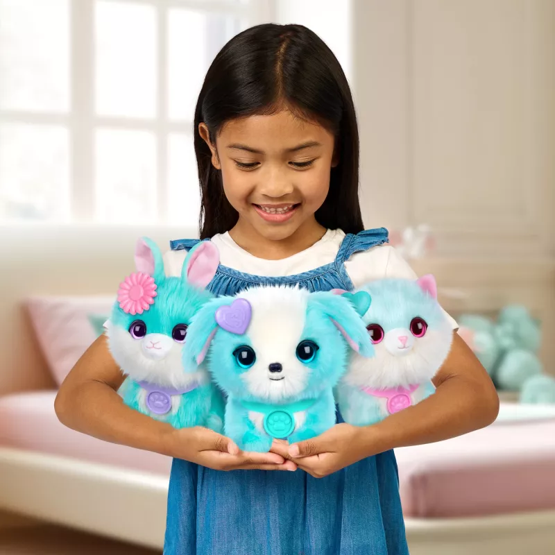 Scruff-a-Luvs Pet Scruffs viena paka Blue Plush Toy