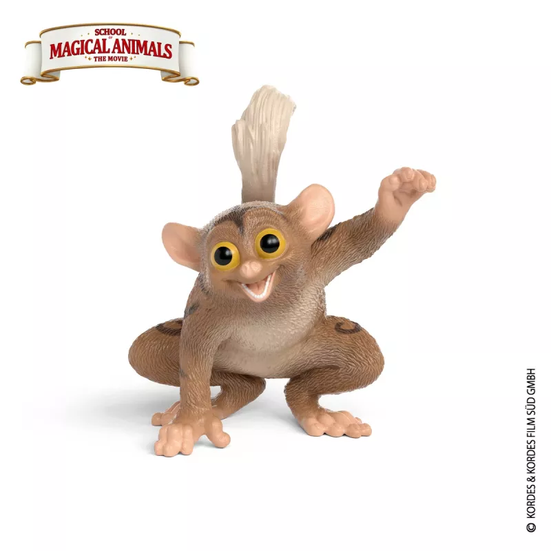 schleich Fitzgeraldo the Tarsier, 3 gadi, Daudzkrāsains, Plastmasa
