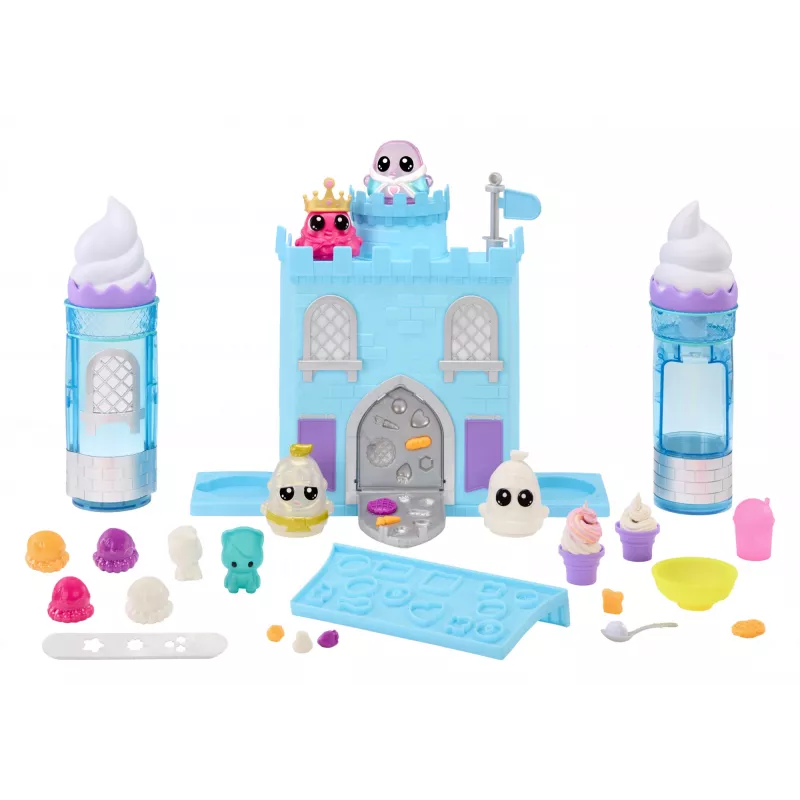 MGA Entertainment DohKins Ice Cream Castle modelējamā māla komplekts 127,57 g Daudzkrāsains