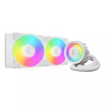 ARCTIC Liquid Freezer III Pro 280 A-RGB (Balts) Daudzsaderīgs visaptverošs CPU ūdens dzesētājs ar A-RGB