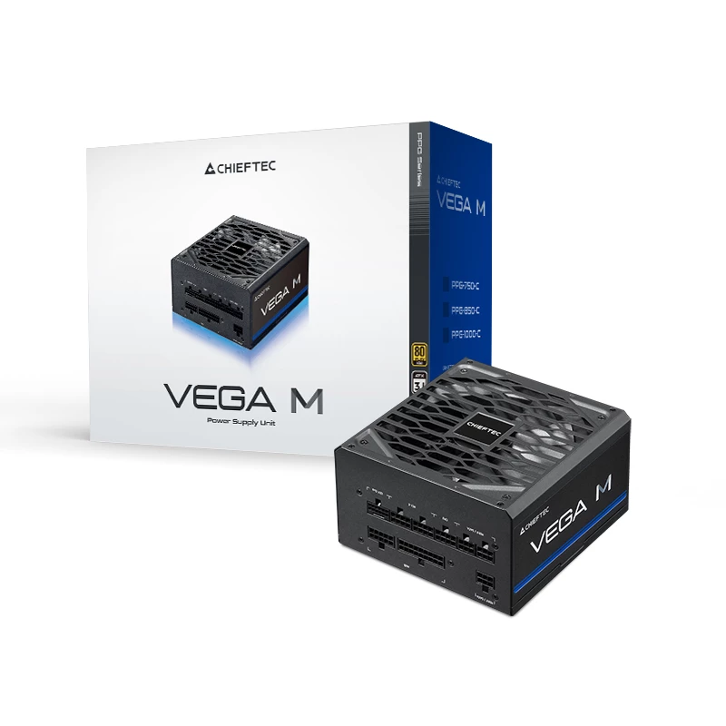 Chieftec Vega PPG-1000-C barošanas bloks 1000 W 24-pin ATX ATX Balts