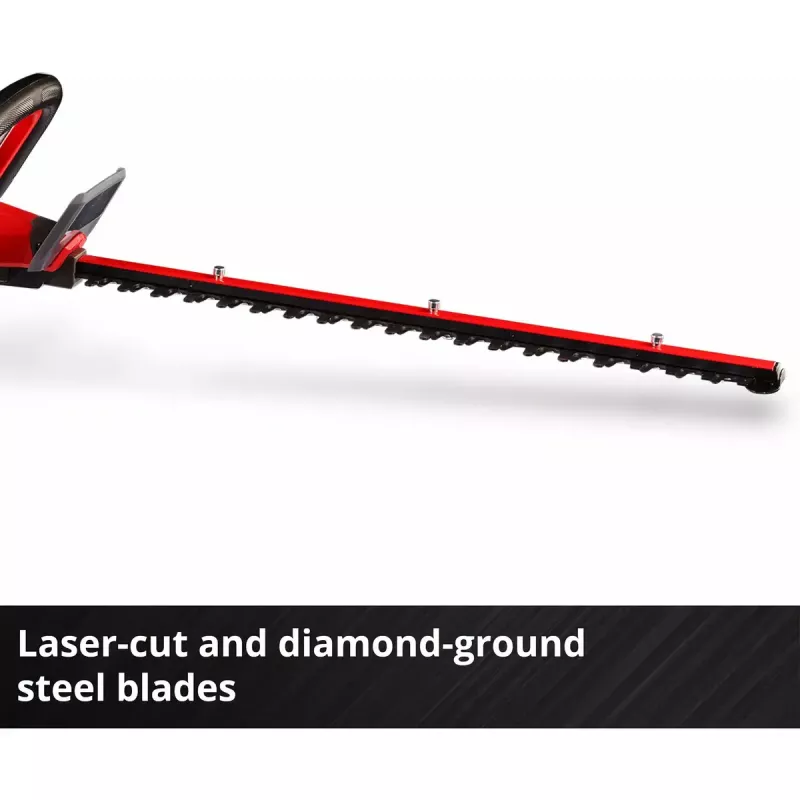 Bezvada dzīvžoga šķēres EINHELL GP-CH 18/50 Li BL-Solo — 18V akumulatoru platforma, 50 cm asmens