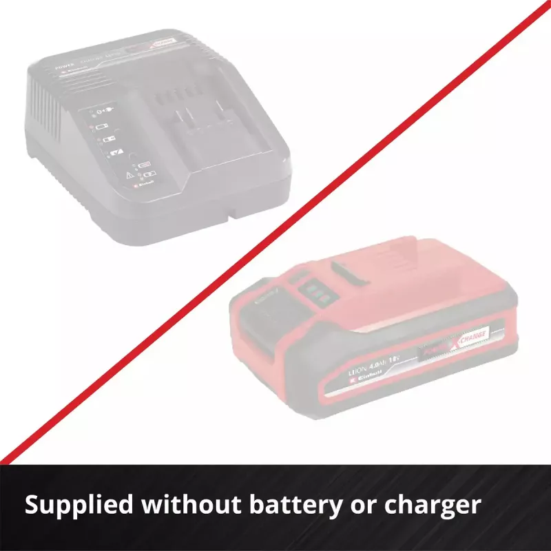Bezvada dzīvžoga šķēres EINHELL GP-CH 18/50 Li BL-Solo — 18V akumulatoru platforma, 50 cm asmens