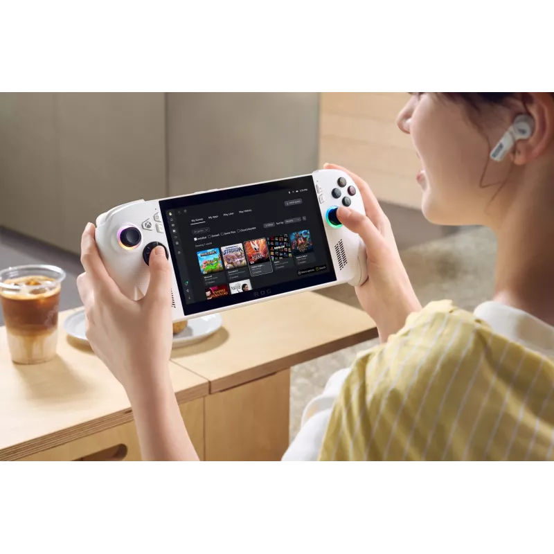ASUS ROG Xbox Ally RC73YA-NH002W pārnēsājamā spēļu konsole 17,8 cm (7 collu) skārienekrāns Wi-Fi balts