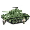 Būvbloku tanks Cobi M24 Chaffee 1:35 mēroga modelis, Cobi-2543