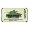 Būvbloku tanks Cobi M24 Chaffee 1:35 mēroga modelis, Cobi-2543