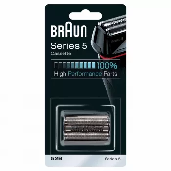 Braun Series 5 52B elektriskā skuvekļa galviņas rezerves kasete – melna