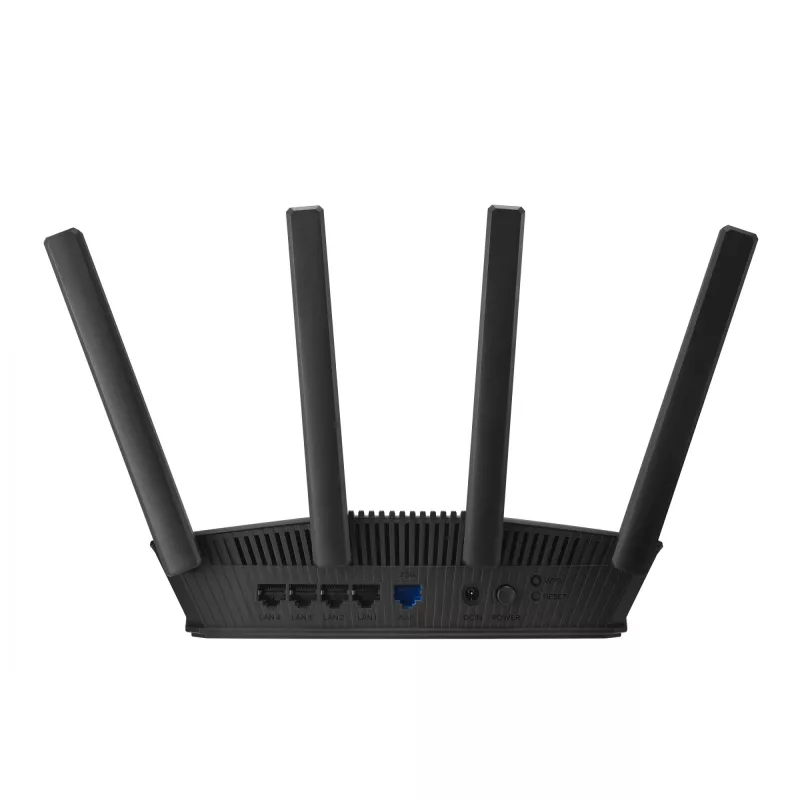 ASUS RT-BE55 bezvadu maršrutētājs 2,5 Gigabit Ethernet divjoslu (2,4 GHz / 5 GHz) melns
