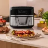 Karstā gaisa fritieris Cecotec Cecofry Dual 9000 9 L 2850 W melns nerūsējošais tērauds