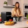 Karstā gaisa fritieris Cecotec Cecofry Dual 9000 9 L 2850 W melns nerūsējošais tērauds