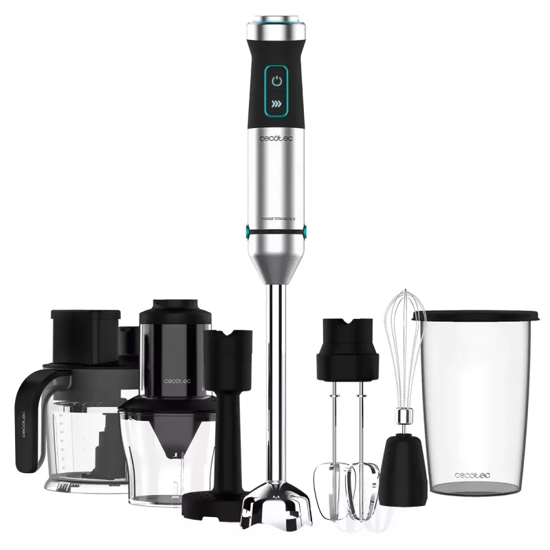 Iegremdējamais blenderis Cecotec Power TitanBlack 1500 XL TotalMix