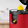 Lēnas darbības sulu spiede Cecotec Xqueeze RetroJuice 600 600 W Melna Sarkana Nerūsējošais tērauds