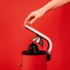 Lēnas darbības sulu spiede Cecotec Xqueeze RetroJuice 600 600 W Melna Sarkana Nerūsējošais tērauds
