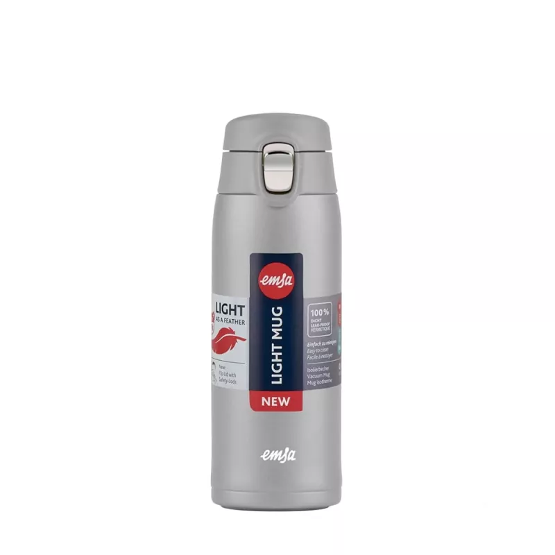 EMSA Light krūze 400 ml Sudraba