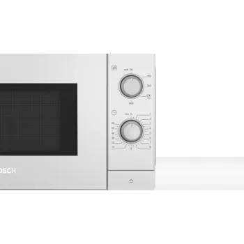 Bosch Serie 2 FL020MW0 Balts Solo mikroviļņu krāsns Uz galda novietojams 20 L 800 W