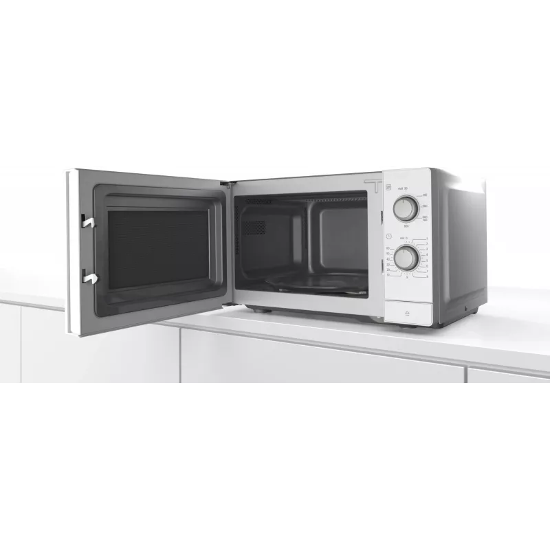 Bosch Serie 2 FL020MW0 Balts Solo mikroviļņu krāsns Uz galda novietojams 20 L 800 W