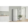 Bosch Serie 4 KGN362LAF ledusskapis ar saldētavu Brīvstāvošs 321 L Metālisks