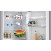 Bosch Serie 4 KGN362LAF ledusskapis ar saldētavu Brīvstāvošs 321 L Metālisks