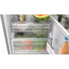 Bosch Serie 4 KGN362LAF ledusskapis ar saldētavu Brīvstāvošs 321 L Metālisks
