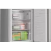 Bosch Serie 4 KGN362LAF ledusskapis ar saldētavu Brīvstāvošs 321 L Metālisks