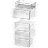 Bosch Serie 4 KGN362LAF ledusskapis ar saldētavu Brīvstāvošs 321 L Metālisks