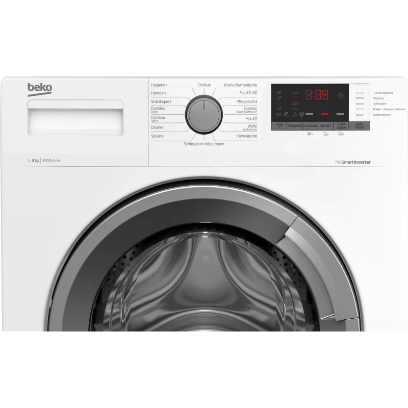 Beko WMO822A veļas mazgājamā mašīna Priekšpuses ielāde 8 kg 1400 RPM Balts