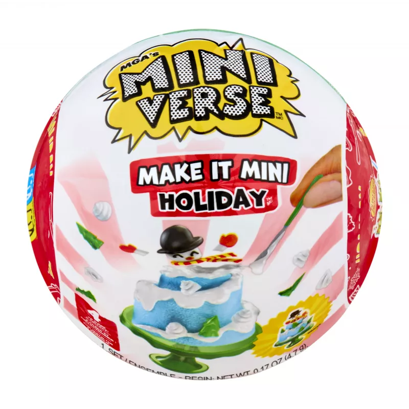 Miniverse Make It Mini Holiday, 8 gadi, Daudzkrāsains, Plastmasa