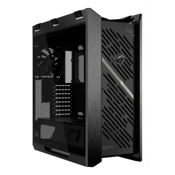 PC korpuss ASUS ROG Strix Helios II Midi Tower — ATX/Midi Tower, rūdīts stikls, 420mm GPU, 3x140mm priekšējie ventilatori, USB-C